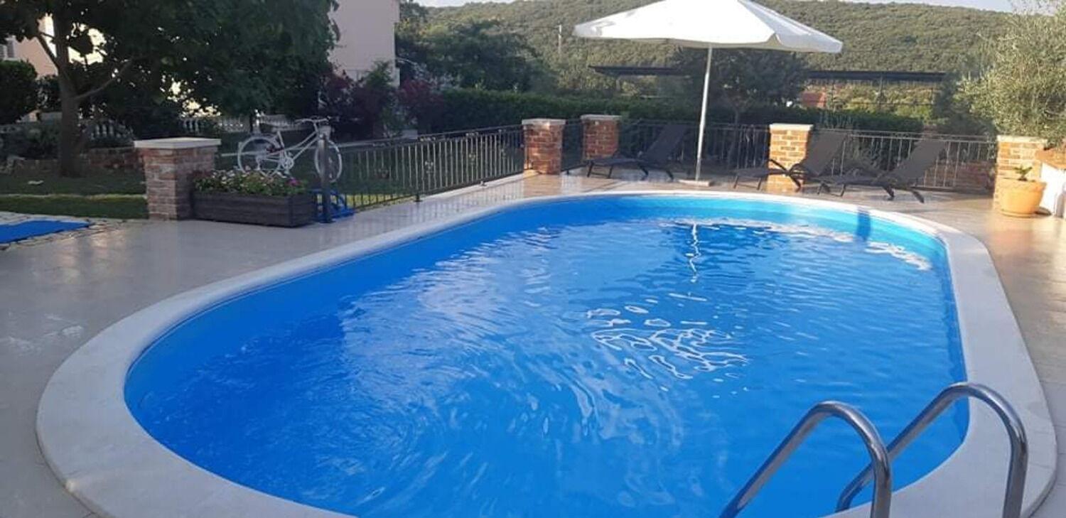 Apartments Robi- Swimming Pool And Beautiful Garden Kampor Extérieur photo