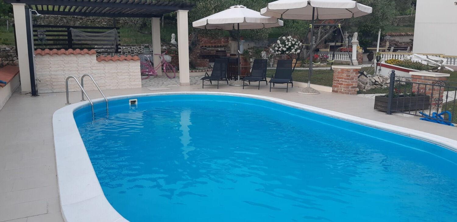 Apartments Robi- Swimming Pool And Beautiful Garden Kampor Extérieur photo